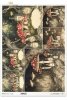 mroczny las, grzyby, muchomory, baśniowy krajobraz, ciemny las*dark forest, mushrooms, toadstools, fairytale landscape, dark forest*dunkler Wald, Pilze, Fliegenpilze, Märchenlandschaft, dunkler Wald*bosque oscuro, setas, seta, paisaje de cuento, bosque os